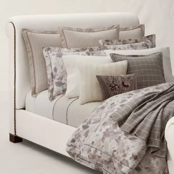 NWT $275 Ralph Lauren Throw Pillow Barkin 12" x 16" EMBELLISHED - Picture 10 of 13